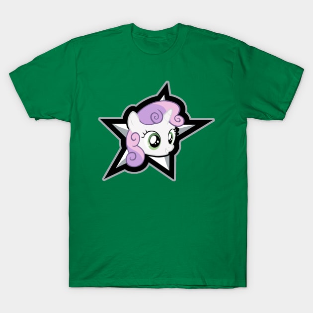 Sweetie Belle (Stars) T-Shirt by euryoky